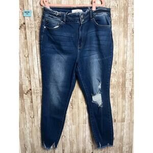 KanCan Plus Size Distressed Skinny Jeans 👖🔥 (2X)